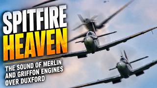 Spitfire Heaven! The sound of Merlins and Griffons over Duxford