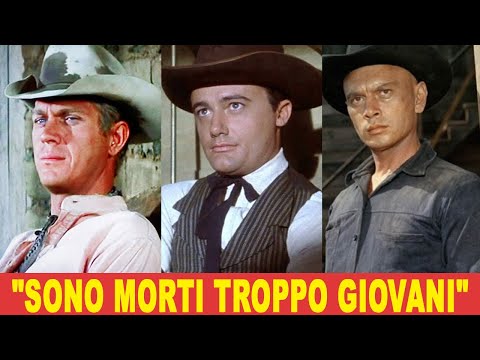 Video I magnifici sette (1960): Gli attori western morti in modo tragico