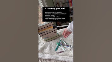 2024 reading goals! #books #booktube #reader #booklover #goals