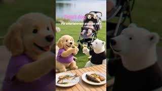 smart dog 🐶🐶#shorts #AI video