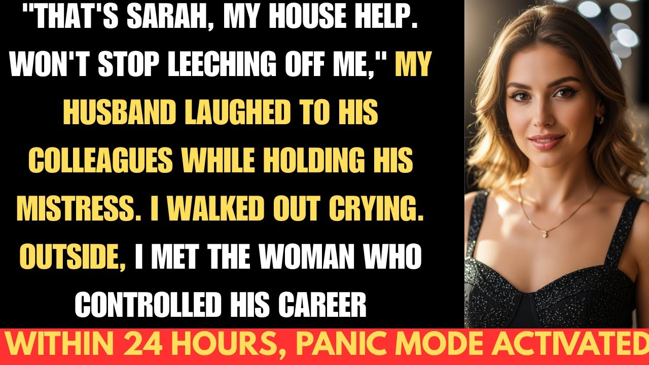 My Husband Called Me His House Help at His Promotion Party—Then I Met the Woman Who Own His Career