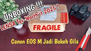 Lensa viltrox 23mm f1.4 canon ! UNBOXING