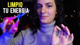 ASMR español LIMPIEZA ENERGETICA de Fin de Año 🎆(soft spoken) screenshot 5