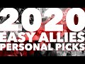 Personal Picks After The 2020 Easy Allies Awards