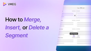 How to Merge, Insert, and Delete Segments