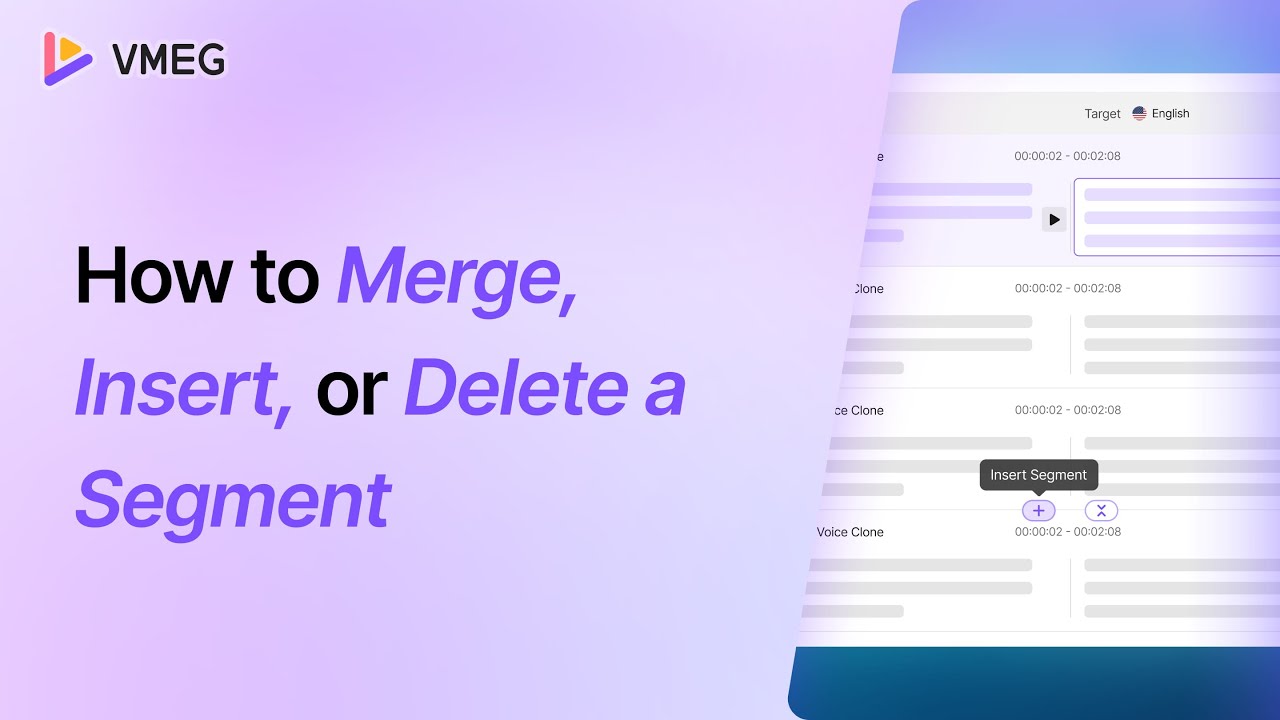Merge Inset Tab How to Merge, Insert, and Delete Segments - YouTube