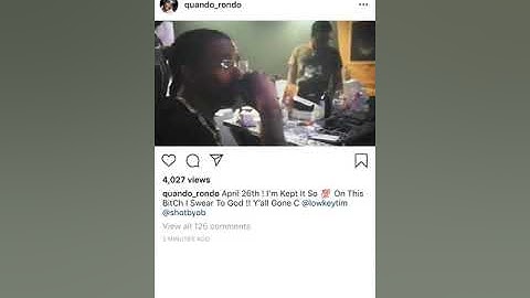 Quando Rondo - Real One Pt2 (Official Snippet)