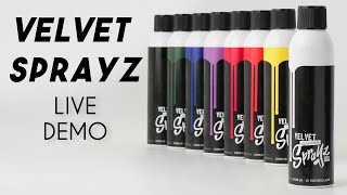 How To Use The Velvet Sprayz