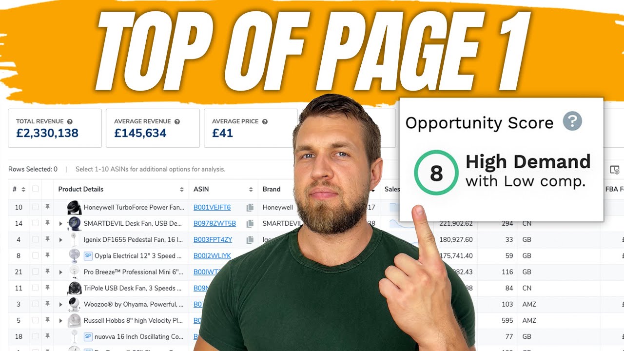 How To Get On Page 1 With Amazon FBA