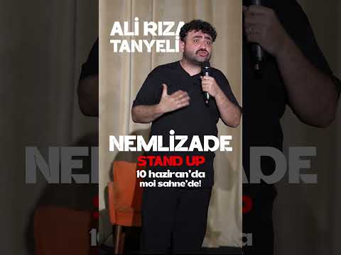Nemlizade Stand-up İstanbul Moi Sahne’de! #nemlizade #standup #shorts