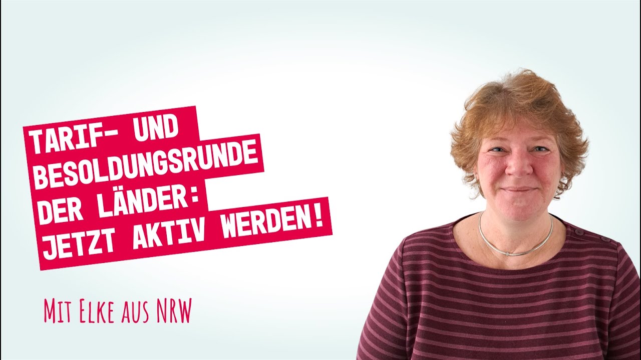 Tarif- und Besoldungsrunde der Länder: Jetzt aktiv werden!
