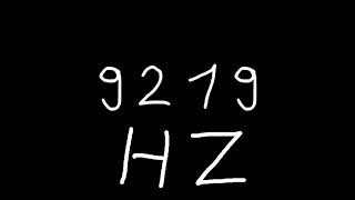 9219 hz