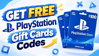 How to GET FREE PlayStation Gift Cards & Codes 🎮 PS5/PS4 🔴 LIVE
