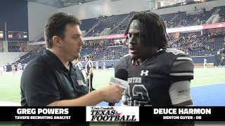 Celebrity Video Interview: Denton Guyer DB Deuce Harmon Net Worth