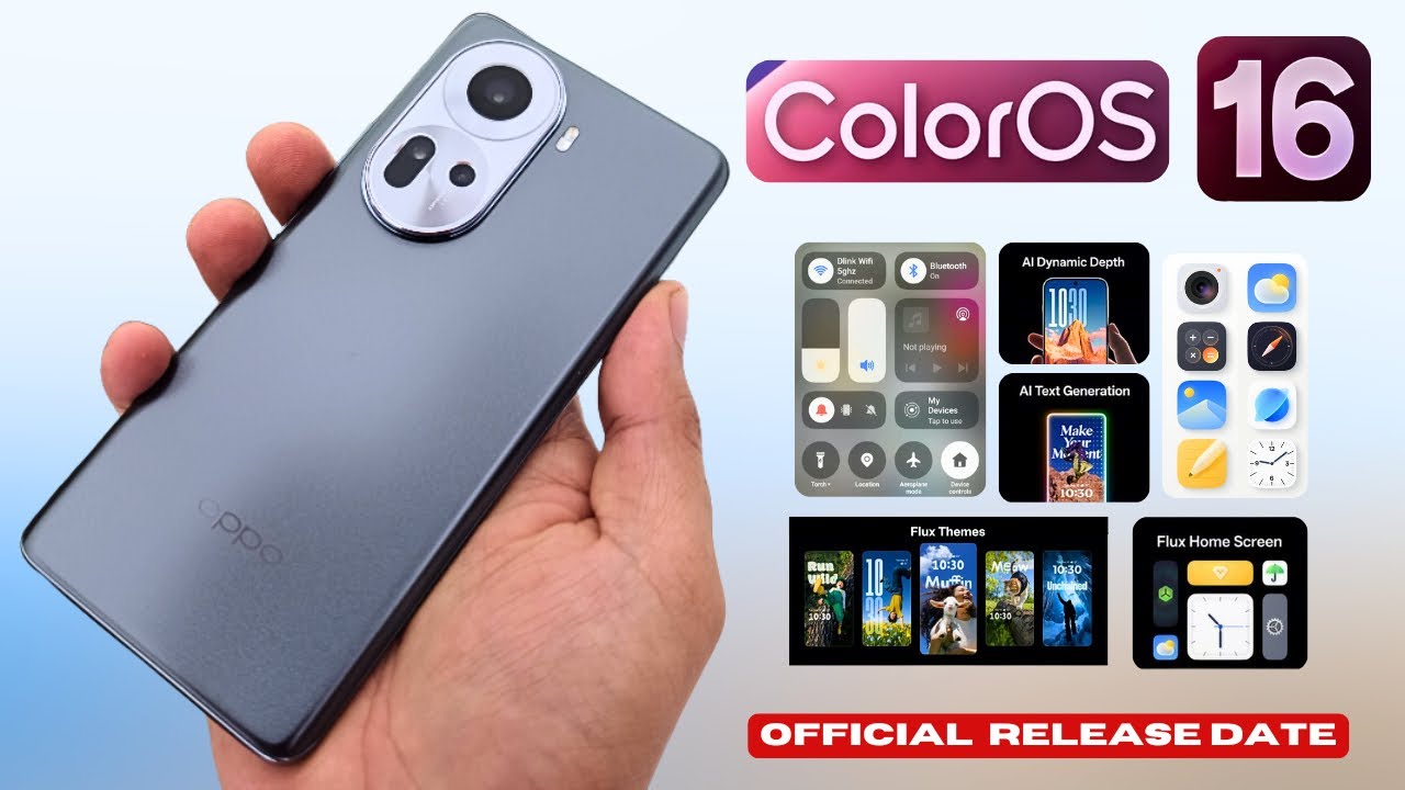 Oppo Reno 11 ColorOS 16 Android 16 Official Update - YouTube