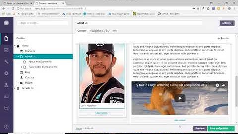 1 Umbraco Homepage Editing