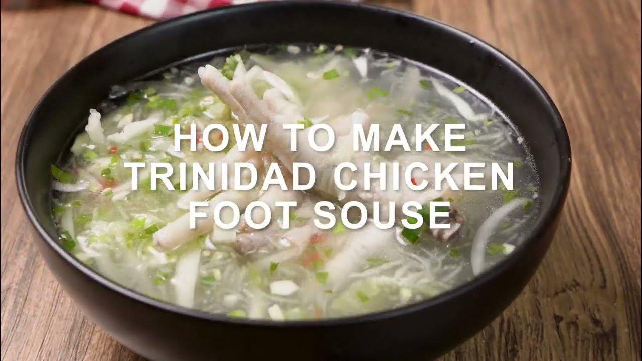 Trinidad Chicken Foot Souse Recipe For Chicken Foot Souse Trini Style