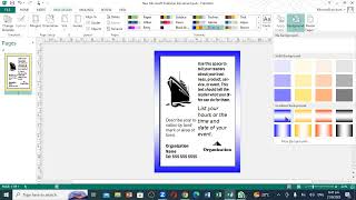 HOW TO INSERT ADVERTISTMENT IN Microsoft PUBLISHER