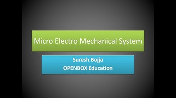 MEMS Definition {Micro Electro Mechanical Systems}