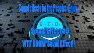 WTF BOOM sound effect
