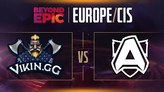 Vikin.gg vs Alliance Game 1 - Beyond Epic: EU/CIS - Losers' Round 1 w/ SUNSfan & syndereN