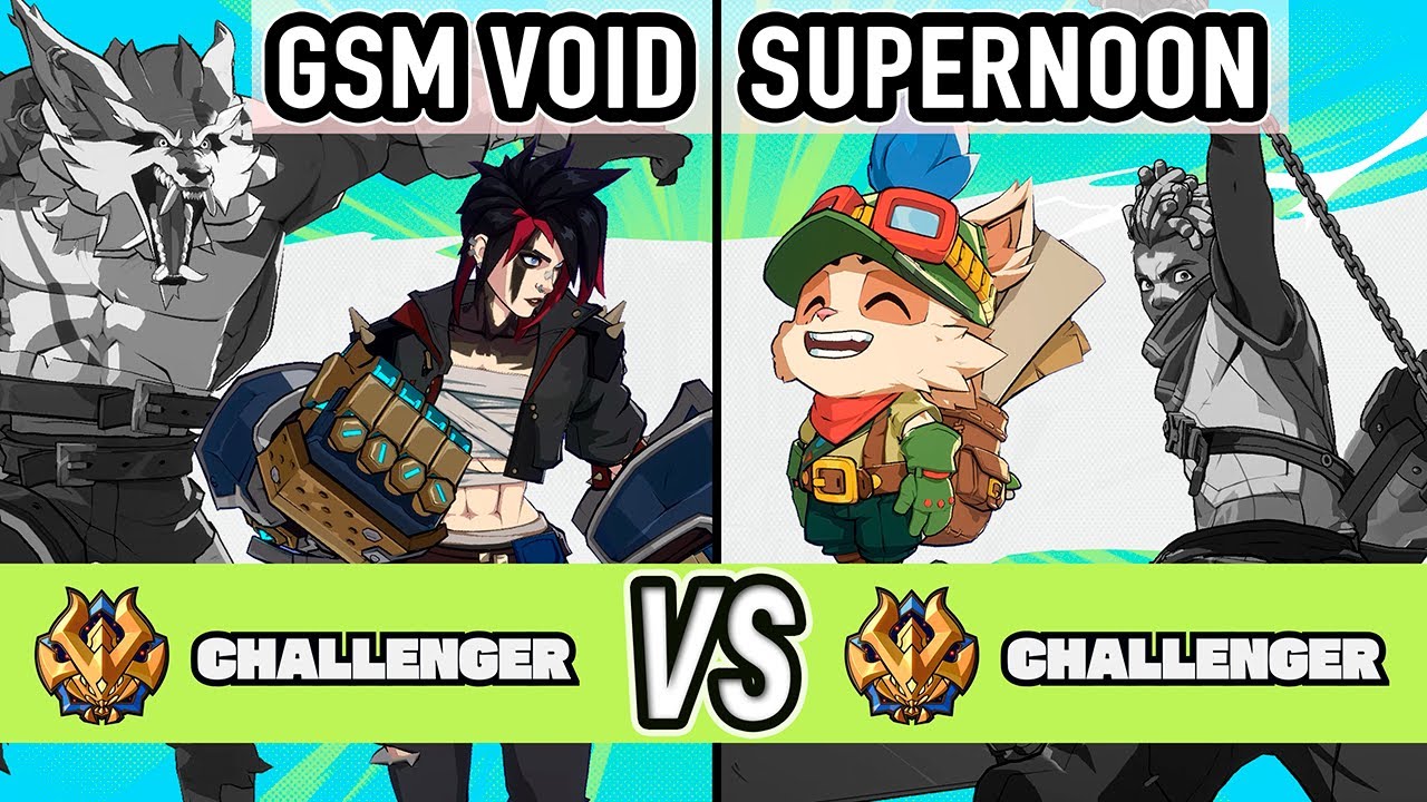 2XKO ▰ gsmVoid (Warwick / Vi) vs Supernoon (Teemo / Ekko) ▰ High Level Gameplay
