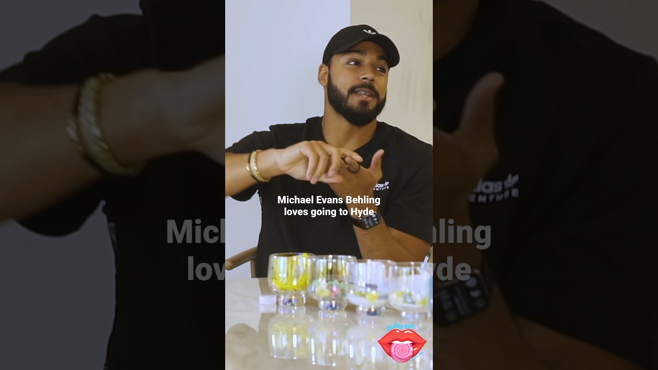 Michael Evans Behling LOVES the club 