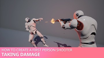 Создание FPS часть 7 / Система нанесения урона  / Unreal Engine 4