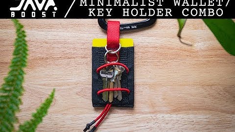 Minimalist Wallet and Key Holder Combo - Java Wallet Key