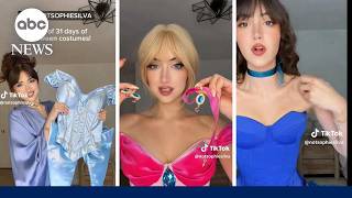 Creative, budget-friendly Halloween costumes from a fashion creator