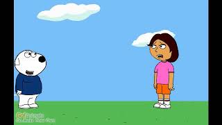 Dora Makes Fun Of Ryan And She Gets Grounded 2013