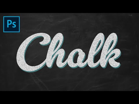 【Photoshop】文字をチョーク風にする方法【新人デザイナー向け】