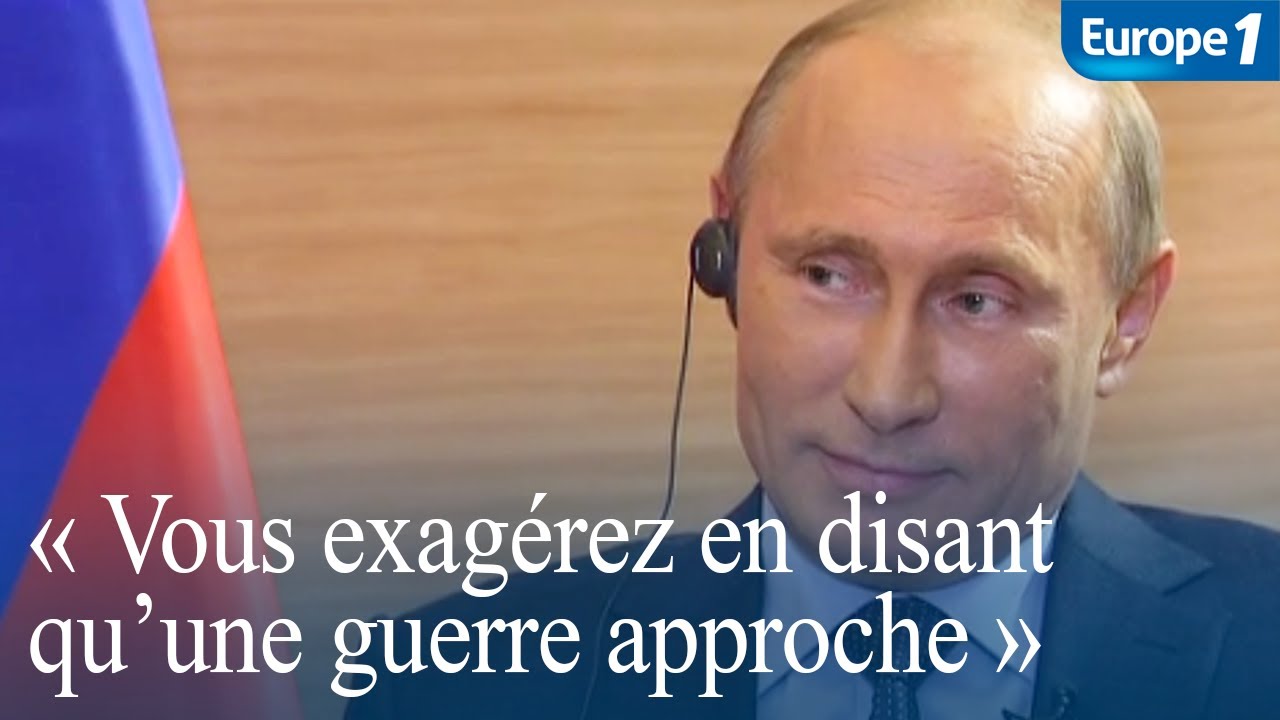 Guerre en Ukraine - Poutine : 