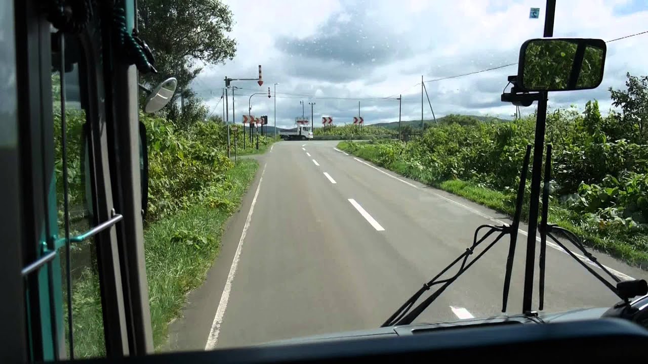 【前面展望】稚咲内第二～原生花園～豊富駅【沿岸バス・サロベツ線_日本縦断中！】