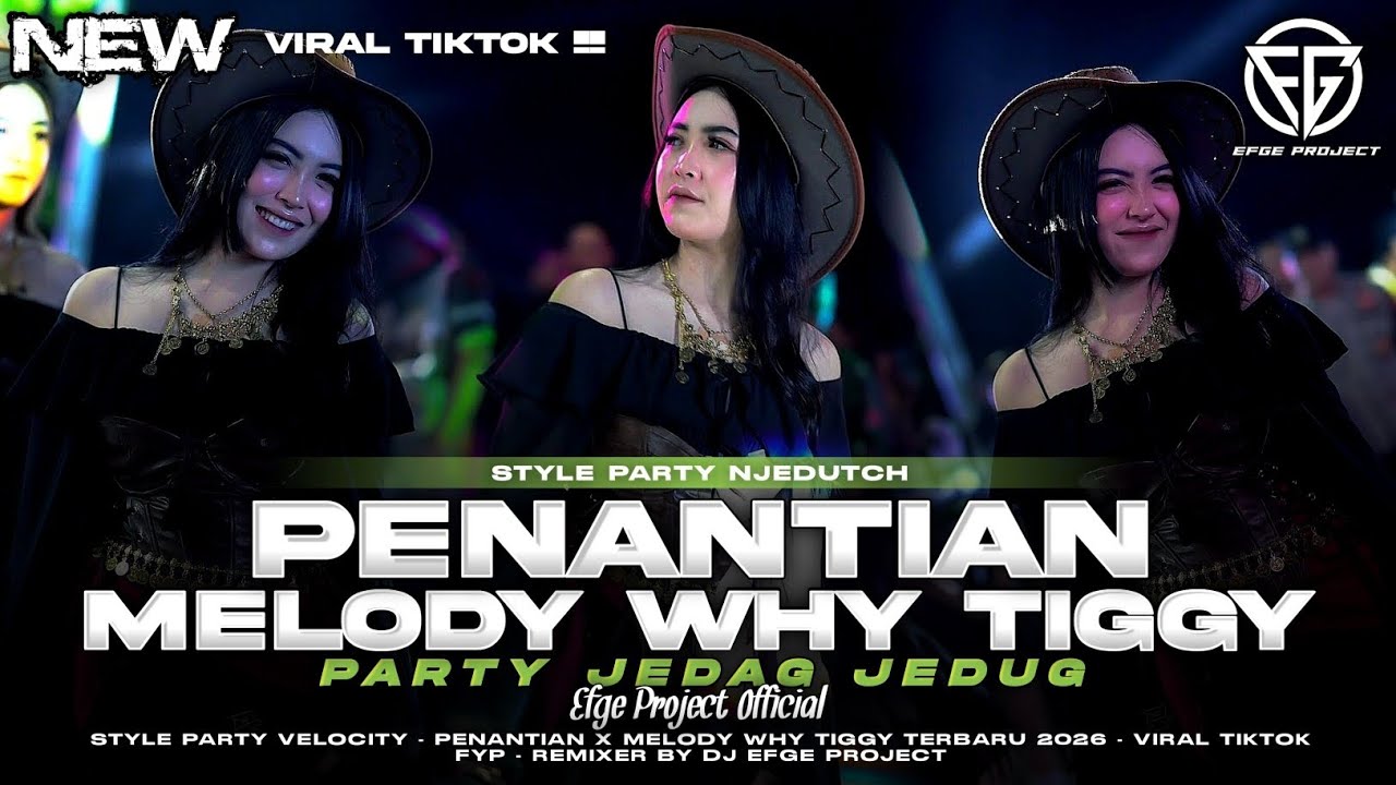 DJ PENANTIAN X MELODY WHY TIGGY - PARTY JEDAG JEDUG VIRAL TERBARU 2026 - Dj Efge Project Official