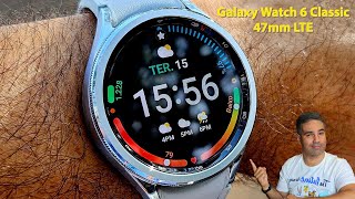 My Samsung Galaxy Watch 6 Classic LTE 47mm has arrived