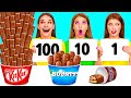 100 Layers of Food Challenge | Funny Kitchen War by BaRaFun Challenge