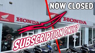 The Death Of Honda's UK Dealer Network? & The Birth Of Subscription Motorcycles