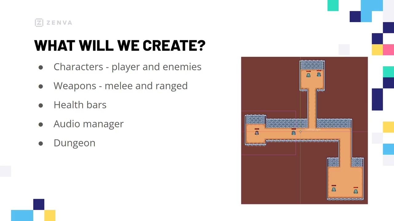 2D Action RPG in Godot - Unit 1 - Player & Enemies preview 1