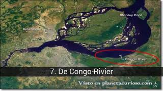 De langste rivieren ter wereld