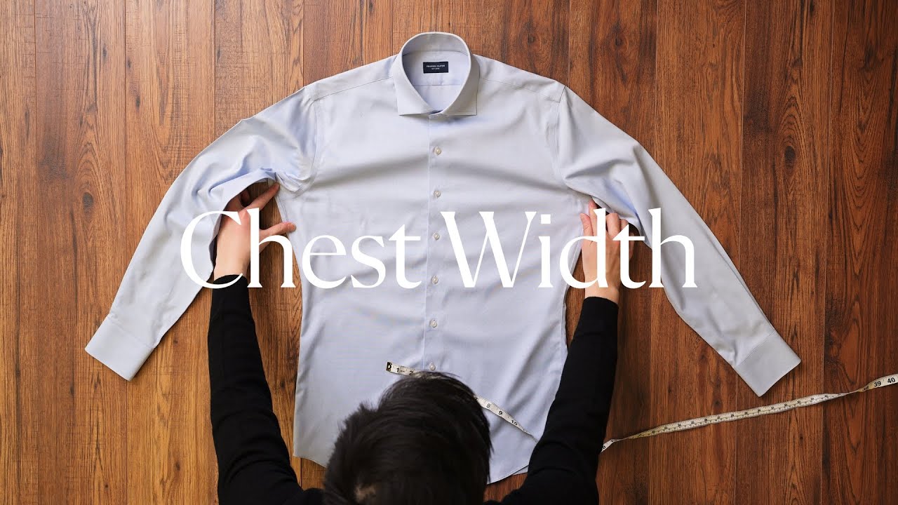 How to Measure a Shirt: Chest Width - Proper Cloth Help