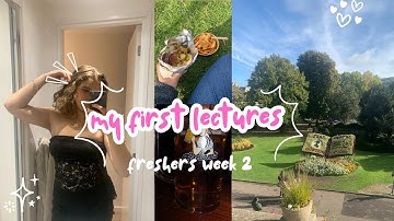first week at Bristol uni!| starting lectures, joining societies and freshers fair!