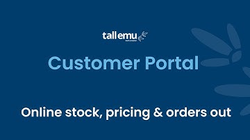Customer Portal – Online stock, pricing and orders