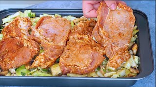 Tellement facile que vous pouvez le cuisiner tous les jours. Un dîner rapide pour toute la famille.