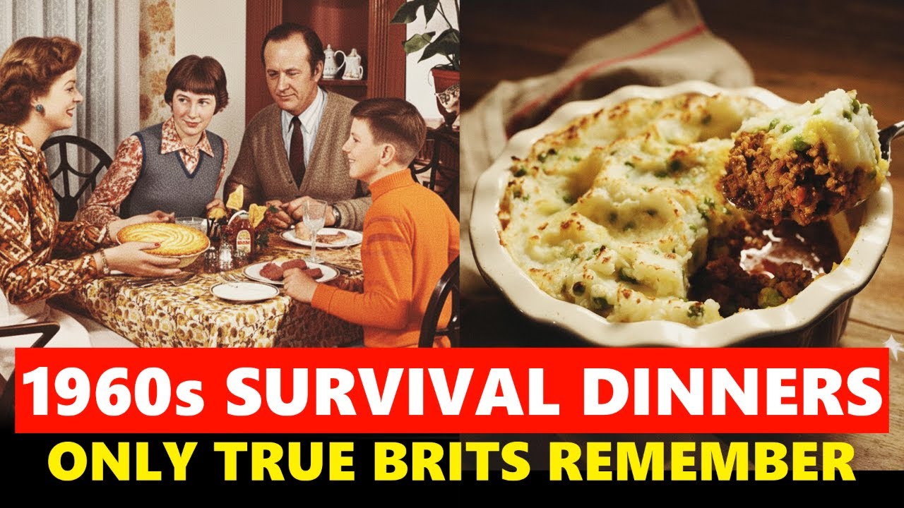 25 Cheap British Dinners That Kept Families Alive in the ’60s