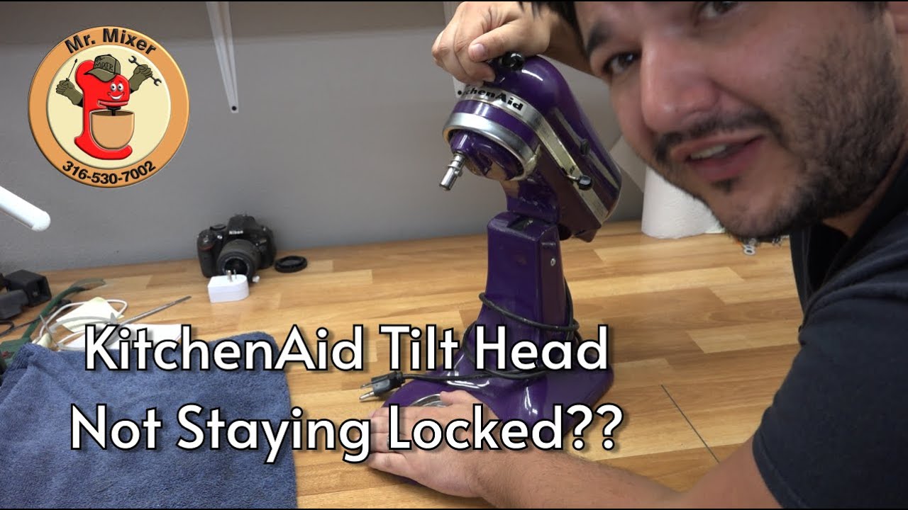 Головка миксера KitchenAid не фиксируется. Как это исправить!