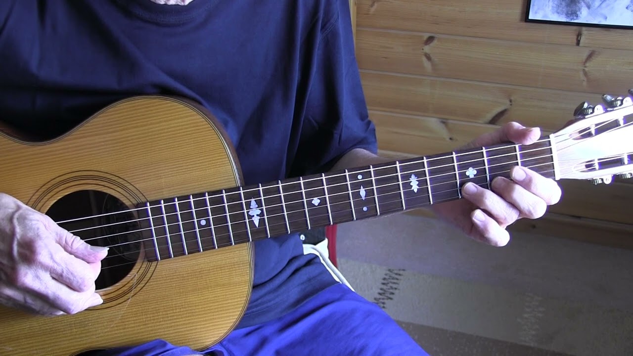Mississippi Blues - Fingerpicking Blues Lesson - TAB avl.