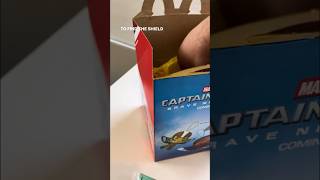Captain America Happy Meal Toys At McDonald's. Did I Get It Today?