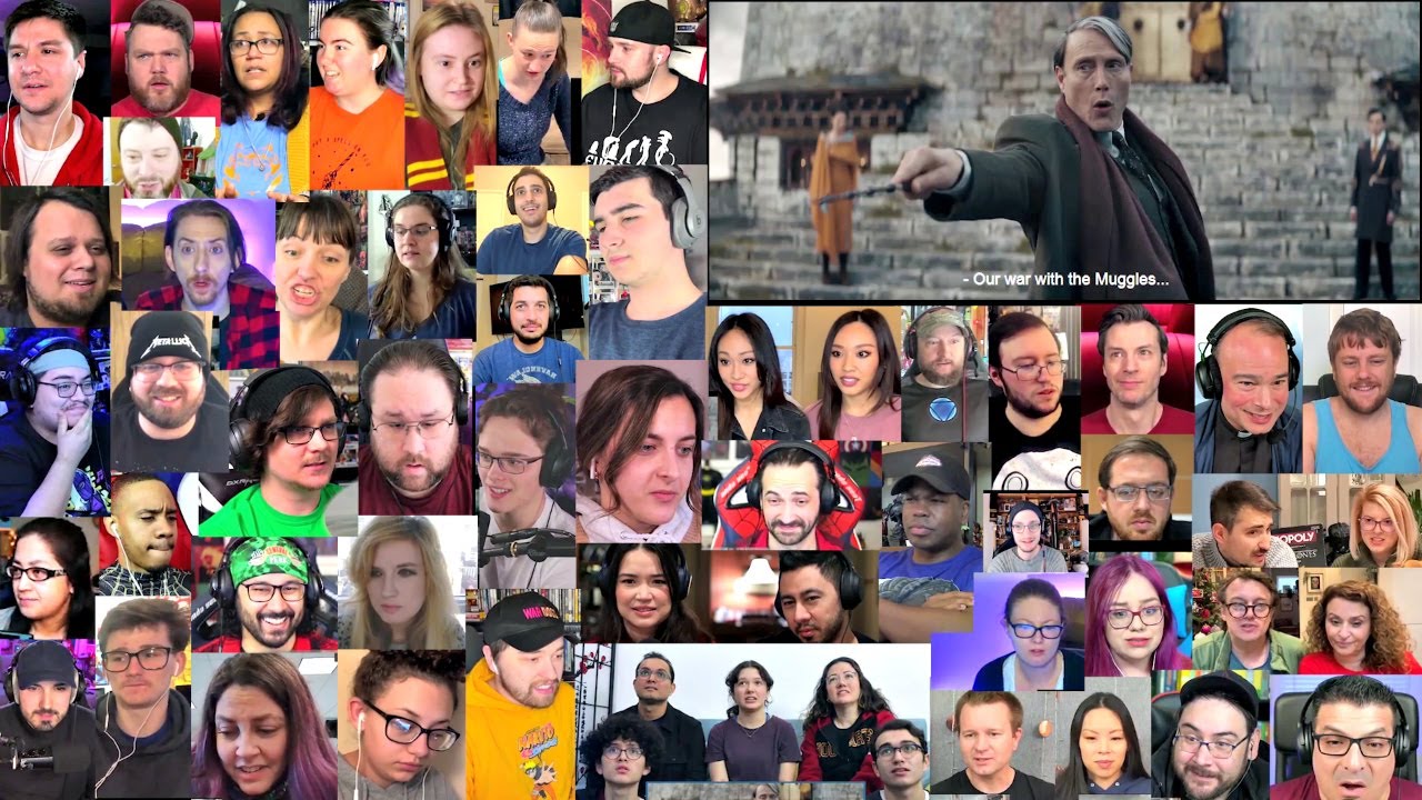 Fantastic Beasts: The Secrets of Dumbledore Trailer Reaction Mashup