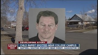 Possible sighting of escaped rapist